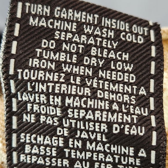 7 for all mankind Anthropologie Tan White Cropped Skinny 5 Pocket Jeans Siz3 27 - Picture 15 of 16